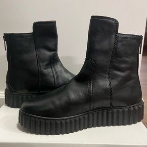 Marc o’Polo authentic leather black ankle boots